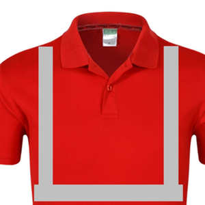 Polo de sécurité haute visibilité réfléchissant, logo et couleurs personnalisés, imperméable, 100% haute qualité, toutes tailles disponibles - Product Image 2