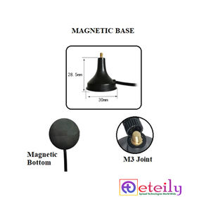 Antenne magnétique 5G 15dBi avec câble RG174 (L-3mtr) + connecteur mâle SMA - Product Image 4