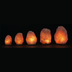 Lámpara de Sal del Himalaya, Pirámide de Cristal Rosa Tallada a Mano, Decorativa y Natural, Luz Nocturna para Relajación - Product Image 2