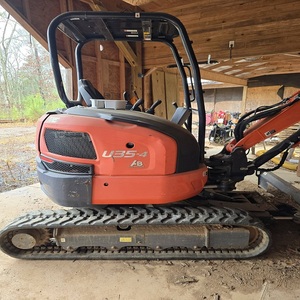 รถขุดขนาดเล็ก Kubota U34 มือสอง รถตักดินแบบตีนตะขาบขนาดกะทัดรัด 4.5 ตัน เครื่องยนต์เดิม สำหรับงานก่อสร้าง - Product Image 6