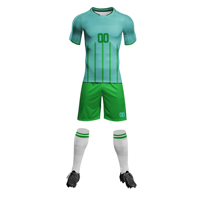Maillots de football imprimés de haute qualité, respirants, personnalisés, pour hommes et femmes, ensembles d'uniformes de football à prix abordable