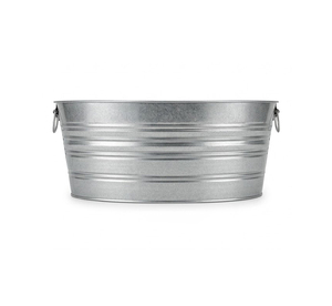 17 Gallon Galvanized Iron Round Tub - Product Image 3