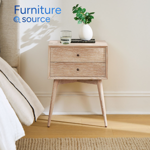 Mesita de noche de madera de primera calidad, muebles de dormitorio duraderos modernos, OEM, ODM, fabricante de Vietnam, Suministro asequible para Hotel Resort Inn - Product Image 3