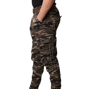 Men’s Summer Camo Cargo Jogger Pants – Breathable <b>Waterproof</b> Loose Fit Outdoor Tactical Hunting <b>Trousers</b> - Product Image 3