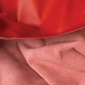 Cuir véritable de qualité supérieure à grain rouge, idéal pour la création de sacs à main, de chaussures et de portefeuilles exquis avec des designs de fabrication haut de gamme. - Product Image 5