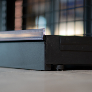 Étagère gondole double face robuste en treillis métallique avec structure métallique autoportante pour supermarchés - Product Image 4
