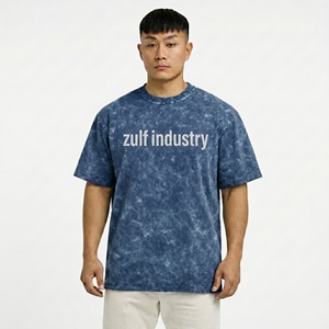 T-shirts à manches courtes pour hommes, surdimensionnés, unis, décontractés, effet délavé vintage, impression personnalisée, faible MOQ, fabricant OEM, marque privée, 100% coton - Product Image 1
