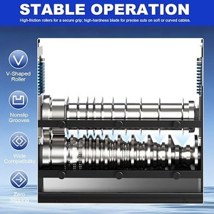 Machine à dénuder les fils, machine à dénuder les fils de cuivre, dénudeurs de fils électriques pour fils de cuivre de 0,06 à 1,6 pouces, 700 W - Product Image 4