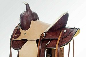 Selle de cheval de course anglaise et occidentale de haute qualité | Meilleur prix Cowboy cuir Tack pour le plaisir occidental, le trail et l'équitation - Product Image 3