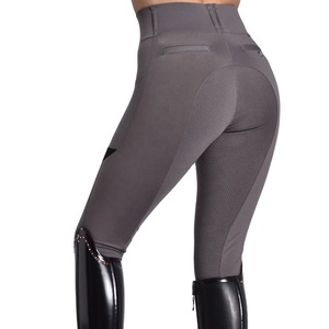 Pantalons d'équitation pour une mobilité accrue, pantalon d'équitation personnalisé avec poches latérales pratiques, culotte d'équitation écologique, pantalon d'équitation ajusté - Product Image 2