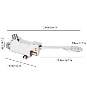 ก๊อกน้ำอ่างล้างหน้าแบบใช้เท้าก๊อกน้ำเพื่อสุขอนามัยแบบไม่ต้องสัมผัสสำหรับโรงพยาบาลและอุตสาหกรรมอาหาร - Product Image 4
