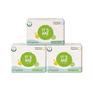 [Its Me] Toalla Sanitaria Delgada y Pequeña de 12 Unidades, Absorbente, con Algodón Orgánico Transpirable para una Menstruación Suave - Product Image 4