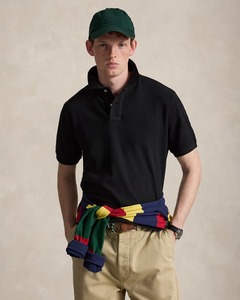 <b>Plain</b> <b>Black</b> Men <b>T</b> <b>Shirt</b> 100% Cotton Pique Short Sleeve Breathable Casual Golf <b>T</b> <b>Shirt</b> Wholesale OEM ODM Supplier - Product Image 3