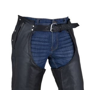 กางเกงหนังสำหรับใช้งานกลางแจ้ง สีพื้น ระบายอากาศได้ดี สวมใส่สบาย ลุคสบายๆ ซักทำความสะอาดได้ กางเกงหนังผู้ชายขายดี - Product Image 2