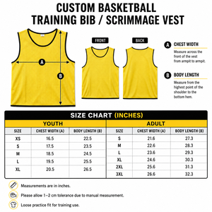 Custom Basketball <b>Training</b> <b>Bib</b> Scrimmage Vest OEM ODM Lightweight Mesh Practice Pinnie Teamwear Low MOQ - Product Image 4
