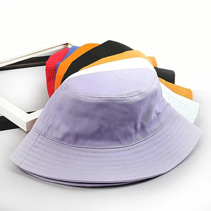 High Quality Lightweight Unisex Casual Solid Bucket Hat 2026 Summer Headwear Wholesale Premium Quality Unisex Cotton Breathable - Product Image 6