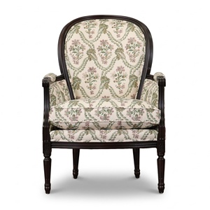 Silla de Comedor de Madera de Teca de Estilo Transicional de Lujo, Elegante Silla Tapizada sin Brazos 0304435 - Product Image 1