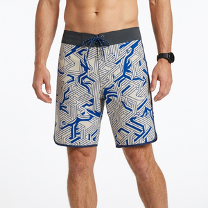 Shorts de plage décontractés avec motif graphique, confortables et à séchage rapide, pour l'été - Product Image 2