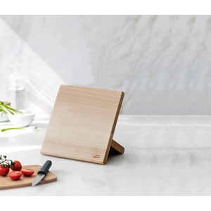 Tagliere in Legno Lacor con Supporto, Finitura Naturale per Uso in Cucina - Product Image 3