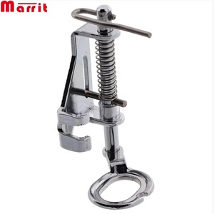 เท้าเหล็กใหม่ยุดขยับได้อิสระเท้าควิลท์ตีนผีก้านต่ำชิ้นส่วนจักรเย็บผ้าที่ใช้ในครัวเรือน # 4021L 77079 40052013 - Product Image 1