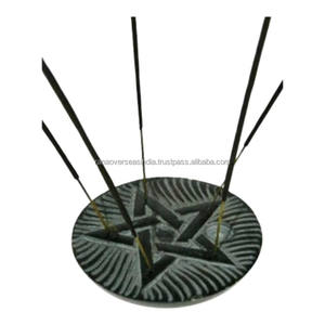 Porta Incienso Ecológico con Diseño de Pentagrama, Plato para Varillas de Incienso de Piedra de Jabón para Meditación, al Mejor Precio, Venta al Por Mayor - Product Image 4
