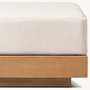 A teak wood bench with a modern style for sitting in the living room or family room, durable furniture. - Product Image 6