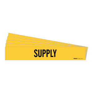 เครื่องหมายระบุท่อ Brady Supply ทนความร้อนและสารเคมี สำหรับระบุท่อในอุตสาหกรรม - Product Image 1