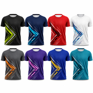 Camiseta Deportiva de Alto Rendimiento Personalizada OEM, Camiseta de Entrenamiento Atlético de Secado Rápido, Camiseta para Gimnasio y Running con Absorción de Humedad, Fabricante - Product Image 2