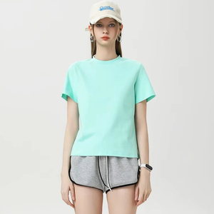 เสื้อยืดสตรีทแวร์ทรงเข้ารูป แห้งเร็ว เย็นสบาย แต่งลายปัก น้ำหนัก 200 GSM ระบายอากาศได้ดี ซับเหงื่อ - Product Image 2