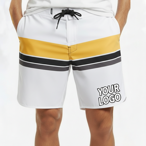 Shorts de plage imperméables pour hommes, taille élastique, séchage rapide, style Bermuda Phantom, décontractés, pour la plongée et le surf, grande taille - Product Image 2