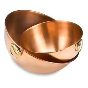 Heavy Duty Metal <b>Soup</b> <b>Bowl</b> Stainless Steel Deep Serving Dish For Commercial Kitchen Use - Product Image 5