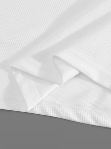 Men's Casual Polo Tracksuit Set Short Sleeve Zip Polo Shirt with Elastic Waist <b>Pants</b> Breathable Summer Sport Two Piece Outfit - Product Image 3