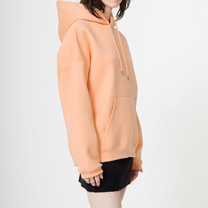 Custom Warm <b>Fleece</b> <b>Women</b> Oversized Hoodie Heavyweight Cotton Loose Sweatshirt Drop Shoulder Casual Winter Streetwear <b>Top</b> - Product Image 4