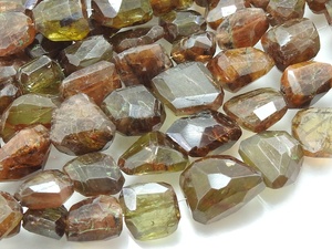 Andalusita Facetada en Forma de Pepita, Hilo de 10 Pulgadas, 10-20 mm de Largo, Piedra Verde Hecha a Mano para la Fabricación de Joyas, Suministros de Gemas PME GemsBeads Third - Product Image 5