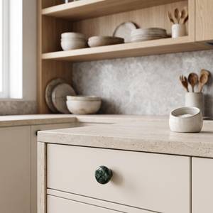 Poignée de porte en marbre et laiton, étanche, écologique, faite à la main, design moderne haut de gamme, personnalisable – Offre Spéciale - Product Image 6