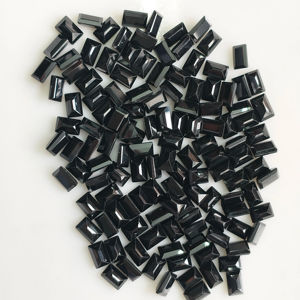 Espinela Negra Natural, Corte Baguette de 6x4MM, Gema Suelta de la Mejor Calidad para Joyería, Gemas de Red Mountain - Product Image 1