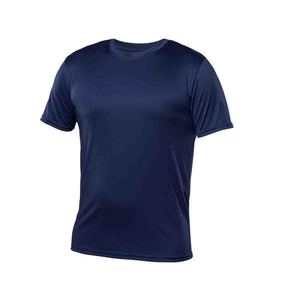 Camiseta Deportiva para Hombre al por Mayor, 6 Colores, Logotipo Personalizado, Secado Rápido, Absorbe la Humedad, 180GSM - Product Image 2