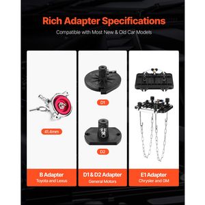 Kit de purge de freins professionnel (12 pièces) - Durable et complet avec poignée pour une réparation facile des freins - Product Image 5