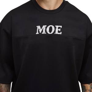 Camiseta Oversize 100% Algodón para Hombre con Estampado de Logotipo Personalizado Frontal, Manga Larga, Hombro Caído, Estilo Casual, Liso, Suministro al por Mayor - Product Image 3