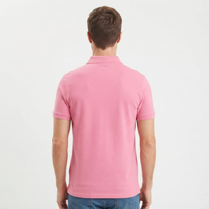 Polo pour homme, coupe confortable, manches courtes, col classique, décontracté, pour l'été, les sports de plein air, le quotidien, noir, doux, élégant - Product Image 2