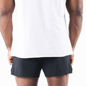 Camiseta sin mangas para hombre, diseño moderno y popular de fábrica, camiseta de punto de color sólido con cuello redondo para venta en línea - Product Image 5