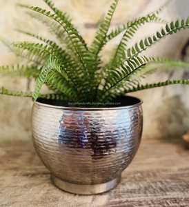 Maceta de interior grande, soporte de caja de rosas de acero inoxidable, maceta de metal personalizada, India, grabado Chapado en hierro a un precio razonable - Product Image 5