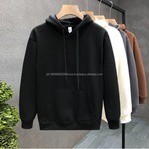 Sweat-shirts de jogging lourds, impression personnalisée, sweat-shirt uni pour homme, broderie, sweat-shirts oversize - Product Image 1