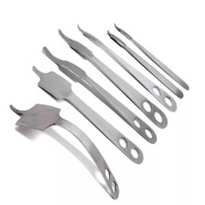 <b>Mini</b> hohmann retractor set 7 <b>pcs</b> orthopedic surgical instruments german grade stainless steel reusable kit - Product Image 5