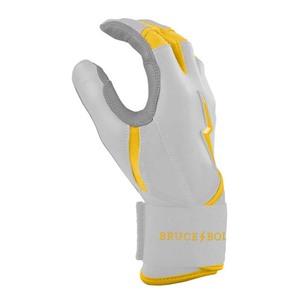 Guantes de Bateo de Cuero Personalizados para Zurdos, para Adultos, con Cierre de Gancho y Bucle, Ligeros, Duraderos, Transpirables y Flexibles - Product Image 2
