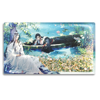 Présentoir en acrylique personnalisé pour figurines d'anime, porte-clés de haute qualité, fournisseur certifié FAMA, support de message NFC pour dessins animés, vente en gros