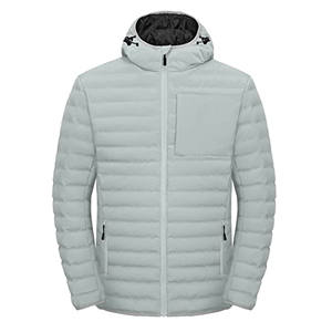 2024 Winter Breathable Down <b>Jacket</b> for Men Custom Logo Design High Quality Wholesale Long Thin Puffer <b>Jacket</b> - Product Image 1