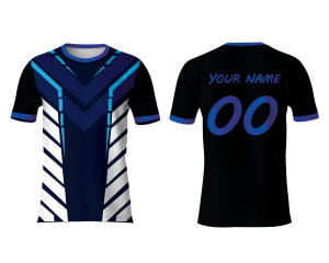 Camiseta Sublimada al por Mayor con Logotipo Personalizado |   Camiseta Deportiva de Manga Corta con Cuello Redondo - Product Image 1