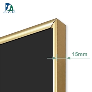 Tableau noir magnétique mural avec cadre en aluminium, léger et durable pour la maison, le bureau et l'école - Product Image 3