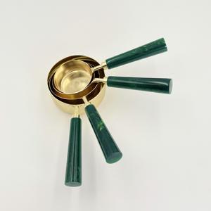 Cuillères doseuses à thé et café en or PVD fabriquées en Inde avec une belle poignée, prix bas, personnalisables pour la maison et les cafés, articles de table 2026 - Product Image 2